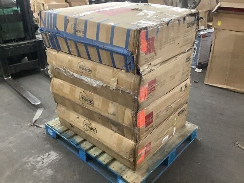 Lot of (4) Futon Couches - Uninspected - Lot 88