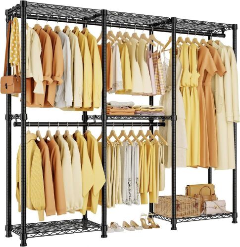 Portable Closet Heavy Duty Clothes Rack - Lot 262