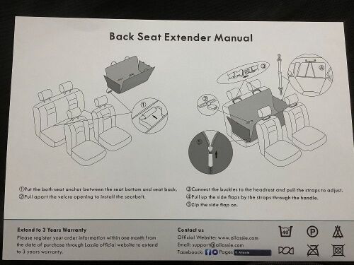 Back Seat Extender - Lot 263