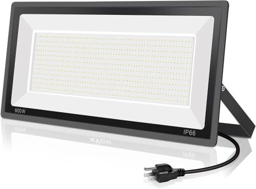 600W LED Arena Flood Light, 67600LM 5000K Daylight White Super Bright, 85-277V IP66 Waterproof - Lot 287