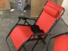 Set of 2 Adjustable Zero Gravity Patio Chair Recliners w/ Cup Holders - Thumbnail 4