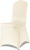 LIUJIAYI 100 Pcs Ivory Stretch Chair Covers - Thumbnail 1
