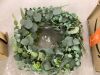 22" Eucalyptus Wreath - Thumbnail 1