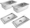 Full Size Steam Table Pan with Lid, 2 pack - Thumbnail 1