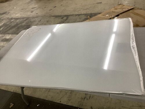 3' x 4' White Board - Frame is Bent - Lot 651