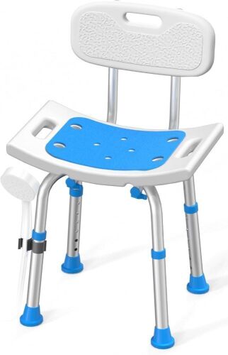 HOMLAND Heavy Duty Shower Chair, 400lb Capacity - Lot 659