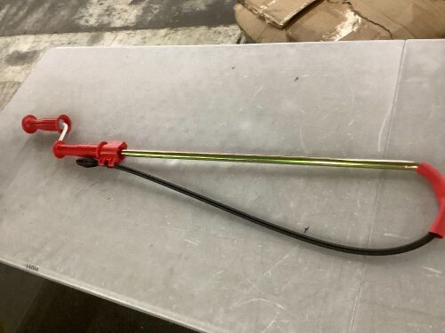 Toilet Auger with Bulb Head - Lot 753