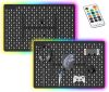 TINLOK Gaming Pegboard Organizer, 22 x 14.8 inches, 2 pc - Thumbnail 1
