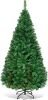 GOFLAME 6FT PVC Artificial Green Christmas Tree - Thumbnail 1