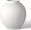 11" White Ceramic Vase - Thumbnail 1