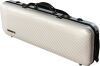 4/4 Full Size High-Strength Carbon Fiber Rectangular Violin Case with Combination Lock and Extra Bag - Thumbnail 1