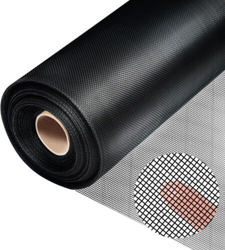 Stainless Steel Mesh Screen Roll, 47in x 10ft, 22 Mesh - Lot 780