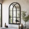 Arched Window Wall Mirror, 42"x24" - Thumbnail 1