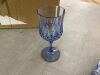 Blue Plastic Wine Glasses, 24 pc - Thumbnail 2