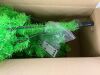 Bendable Whimsical Lime Green Christmas Tree 6' - Thumbnail 2