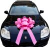 30" Giant Magnetic Car Bow, Pink - Thumbnail 1