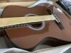 Beginner Acoustic Guitar Set w/ Case, Strap, Extra Strings - 38in - Thumbnail 4