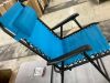 Folding Outdoor Zero Gravity Rocking Lounge Chair w/ Headrest Pillow - Thumbnail 3