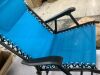 Folding Outdoor Zero Gravity Rocking Lounge Chair w/ Headrest Pillow - Thumbnail 4