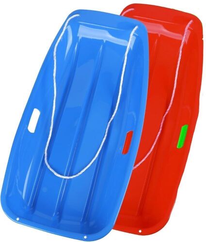 35" Plastic Sled with Leash, Set of 2 - Lot 597