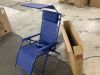 Folding Zero Gravity Recliner Patio Lounge Chair w/ Canopy, Side Tray - Thumbnail 1