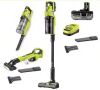 RYOBI ONE+ HP 18V Cordless Pet Stick Vacuum Cleaner Kit w/ Battery, Charger, & Cordless Hand Vacuum w/ Powered Brush - Thumbnail 1