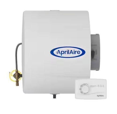 AprilAire Model 400 m Water Saver 17 Gal. for up to 5,000 sq. ft. Whole-House Evaporative Humidifier With Manual Control - Lot 64JF