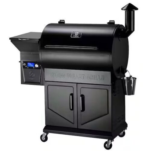 Z GRILLS 697 sq. in Pellet Grill in Black with Latest PID 3.0 Controller and Cabinet - Lot 16JF