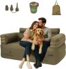 Luxchoice Portable Inflatable Couch for Camping with Built-in Pump - Thumbnail 1