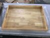 30x22in Extra Large Solid Wood Cutting Board and Stovetop Cover - Thumbnail 3