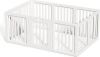 LoveTail Clear Acrylic Dog Playpen, 23.6" H, 8 pc - Thumbnail 1