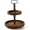 Farmhouse 2 Tiered Tray Stand - Thumbnail 1