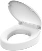 Raised Elongated Toilet Seat with Lid - Thumbnail 1
