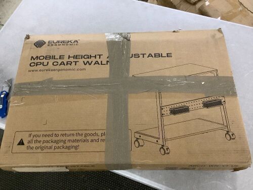 Mobile Height Adjustable CPU Cart - Lot 445