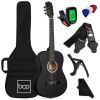 Beginner Acoustic Guitar Set w/ Case, Strap, Extra Strings - 38in - Thumbnail 1