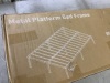 Wonder Comfort Black Metal Frame Full Size Platform Bed Mattress Foundation with Steel Slat Support and Storage, No Box Spring Needed - Thumbnail 3