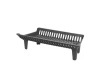 Liberty Foundry 27 in. Cast Iron Heavy-Duty Fireplace Grate with 4 in. Clearance - Thumbnail 1