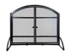 Pleasant Hearth Harper 1-Panel Fireplace Screen with Doors - Thumbnail 1