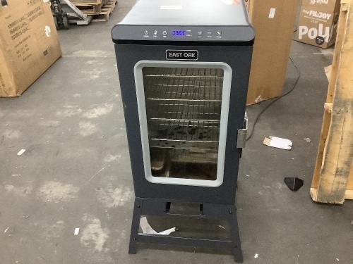 East Oak Ridgewood Pro 30 in. Electric Smoker with Probe: 725 sq. in. Cooking Area - Lot 816JF