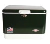 Coleman Vintage 54 qt. Steel Belted Hard Cooler, Green - Dented Corner - Thumbnail 1