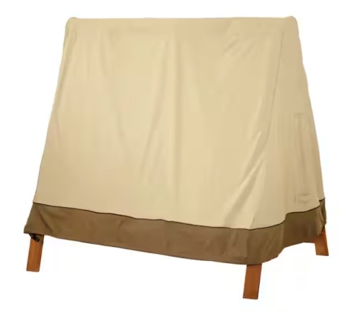 Classic Accessories Veranda A-Frame Swing Cover - Durable and Water Resistant Outdoor Furniture Cover - Lot 831JF