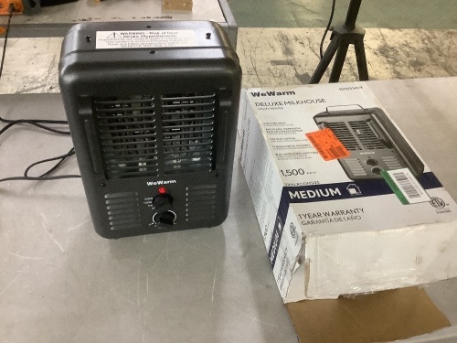 WeWarm Deluxe Milkhouse Utility Heater - Missing Handle - Lot 851JF