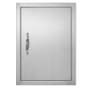 Vevor Single Outdoor Kitchen Door 16 in. W x 22 in. H BBQ Access Door - Thumbnail 1