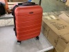 Rockland Melbourne 20 in. Expandable Carry on Hardside Spinner Luggage, Red - Thumbnail 2