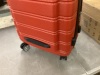 Rockland Melbourne 20 in. Expandable Carry on Hardside Spinner Luggage, Red - Thumbnail 5