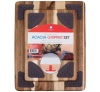 GoodCook Architec Gripperwood Acacia 2-Pack of 11 in. x 14 in. and 8 in. x 11 in. Rectangle Cutting Boards - Thumbnail 1
