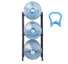 Skyshalo 3-Tiers Water Jug Holder, 5-Gallon Water Bottle Holder, Single Row Water Bottle Rack for 3-Bottles - Thumbnail 1