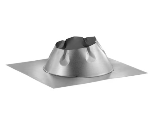 DuraVent DuraPlus All-Fuel Chimney 6in. Diameter Roof Flashing, 7/12-12/12, DSA - Lot 931JF