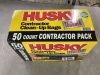 Husky 42 Gal. Heavy-Duty Contractor Clean-Up Bags with 20% PCR (50-Count) - Thumbnail 2