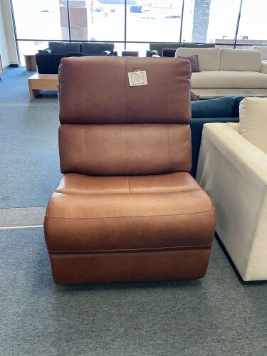Flexsteel Armless power Recliner With Power Headrest And Lumbar - Lot 414